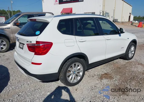 2015 BMW X3 xDrive28I from USA, damaged, VIN 5UXWX9C53F0D51917